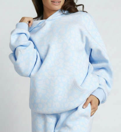 Women's Leopard Signature Hoodie 100% Cotton Heavyweight