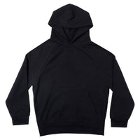 Plain & True 13oz Luxury Heavyweight Hoodie — Stringless Premium Blank (Built for Printing) – Onyx Black
