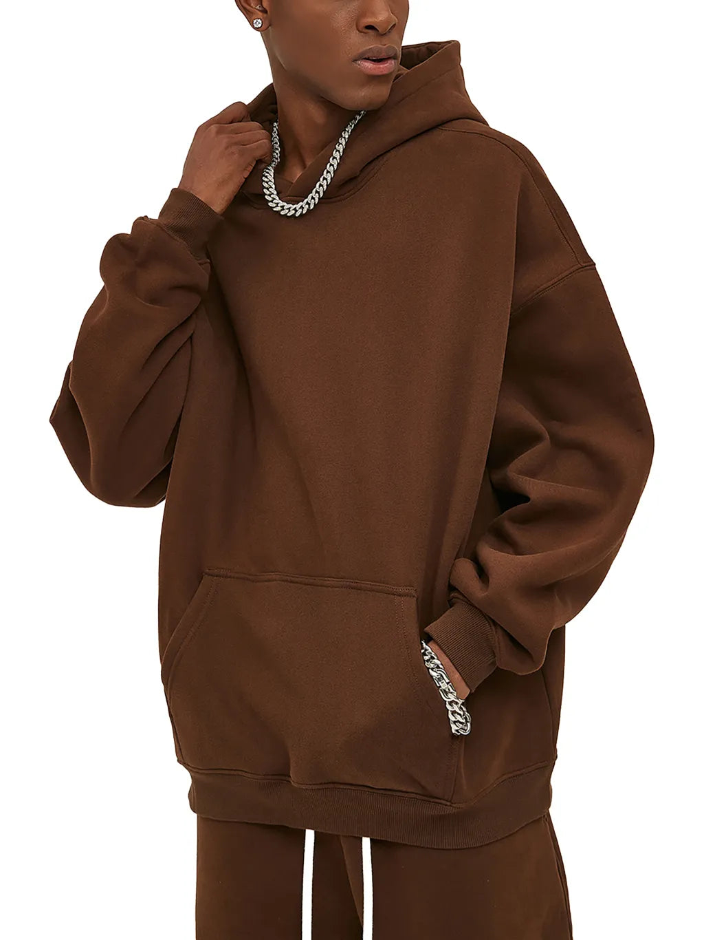 Triple-Heavyweight Stringless Oversized Ye Style Hoodie (Made For Printing) In 10+ Colors