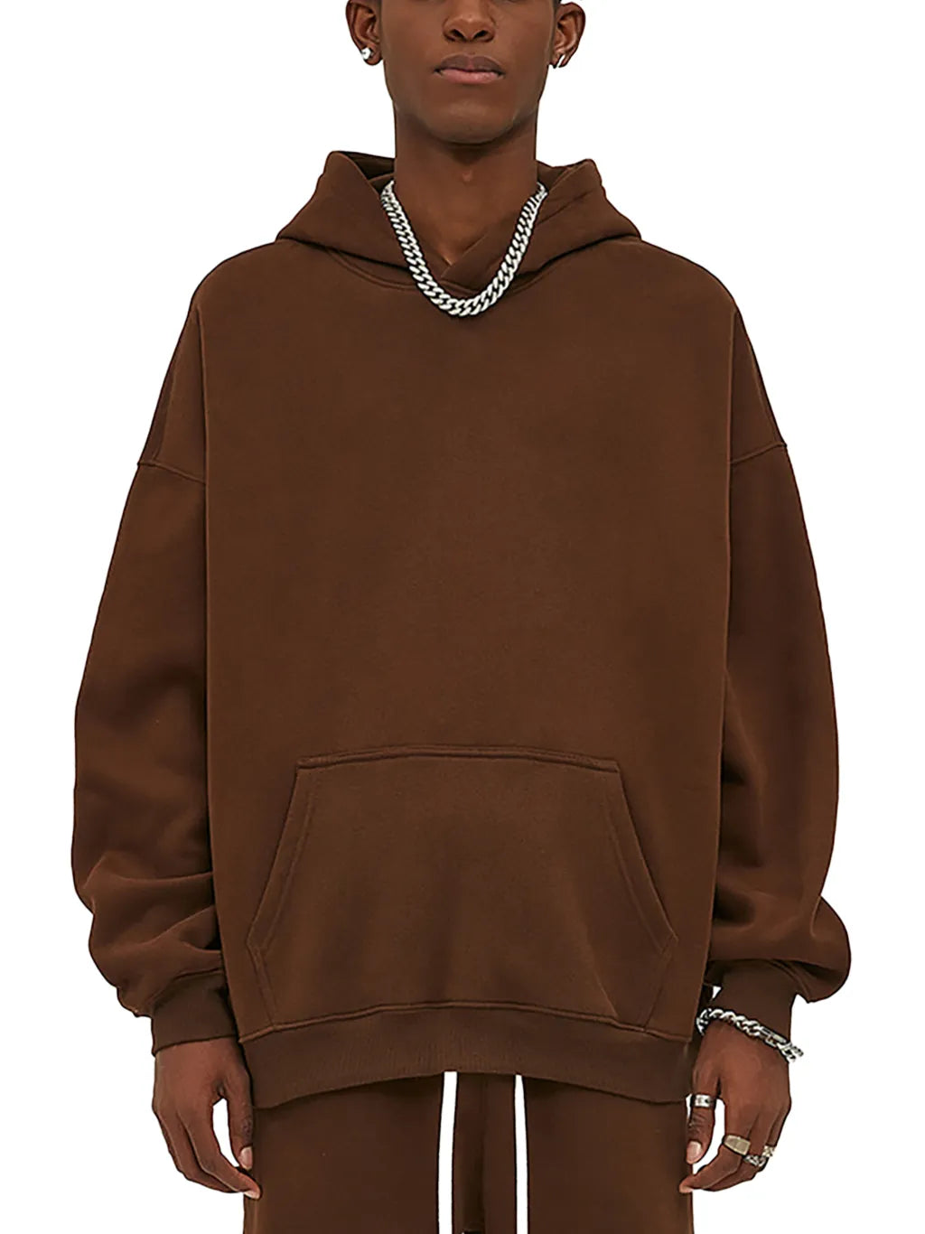 Triple-Heavyweight Stringless Oversized Ye Style Hoodie (Made For Printing) In 10+ Colors