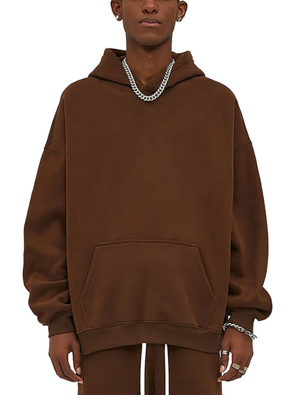 Triple-Heavyweight Stringless Oversized Ye Style Hoodie (Made For Printing) In 10+ Colors