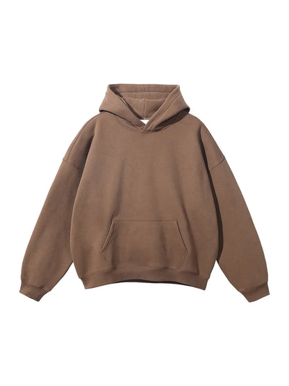 Triple-Heavyweight Stringless Oversized Ye Style Hoodie (Made For Printing) In 10+ Colors
