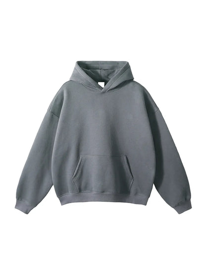 Triple-Heavyweight Stringless Oversized Ye Style Hoodie (Made For Printing) In 10+ Colors