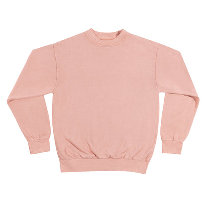 Plain & True 10oz Luxury Heavyweight Crewneck — Premium Streetwear Blank (Print-Optimized 80/20 French Terry)